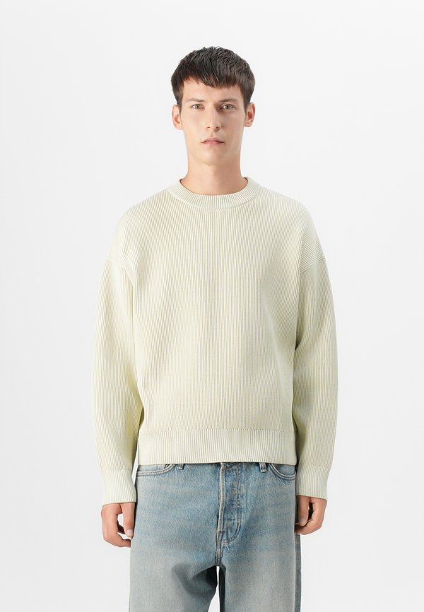 Jack & Jones JCOUNION CREW NECK - Jumper - rainy day