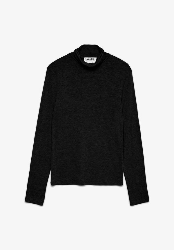 Vero Moda AWGLESHA - Long sleeved top - black