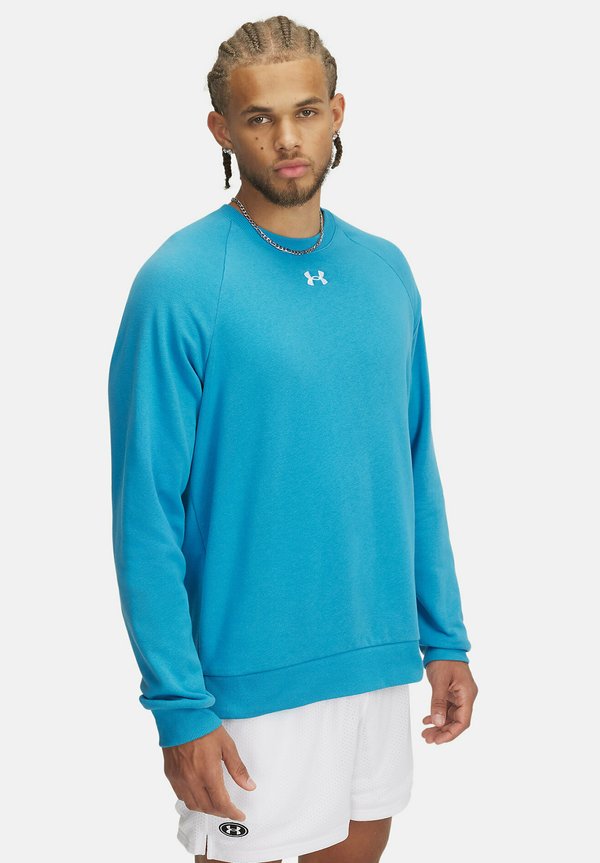 Under Armour RIVAL FLEECE - Sweatshirt - ether blue