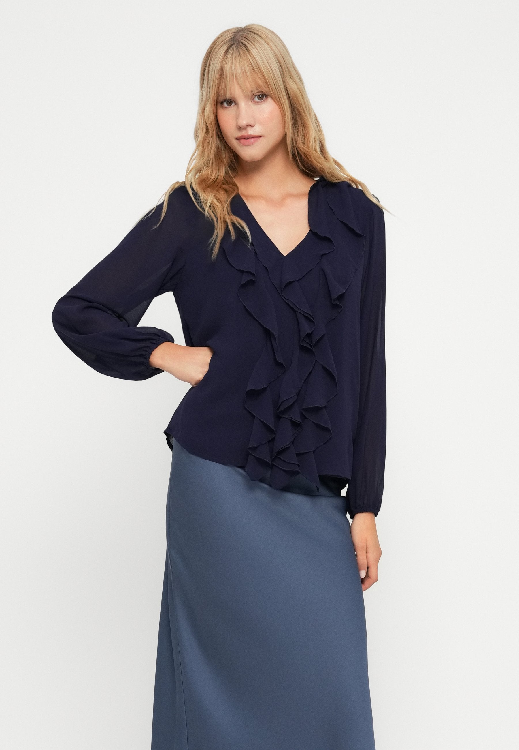 VILA Long Sleeved VIANE Frill