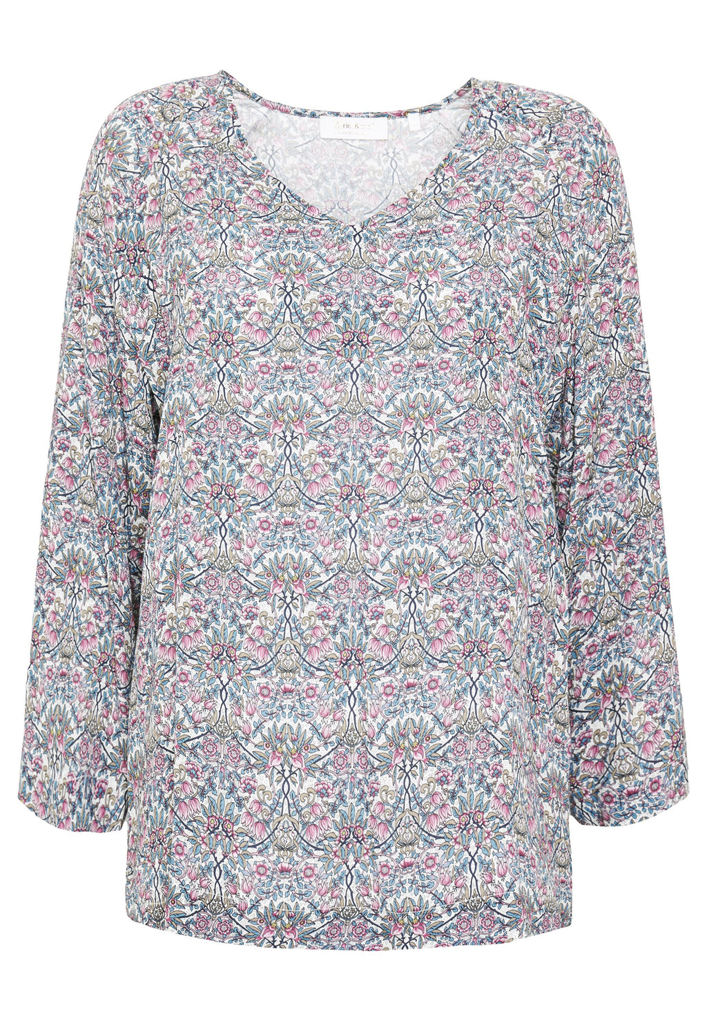 Rich & Royal BLOUSE WITH V-NECK