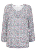 Rich & Royal BLOUSE WITH V-NECK