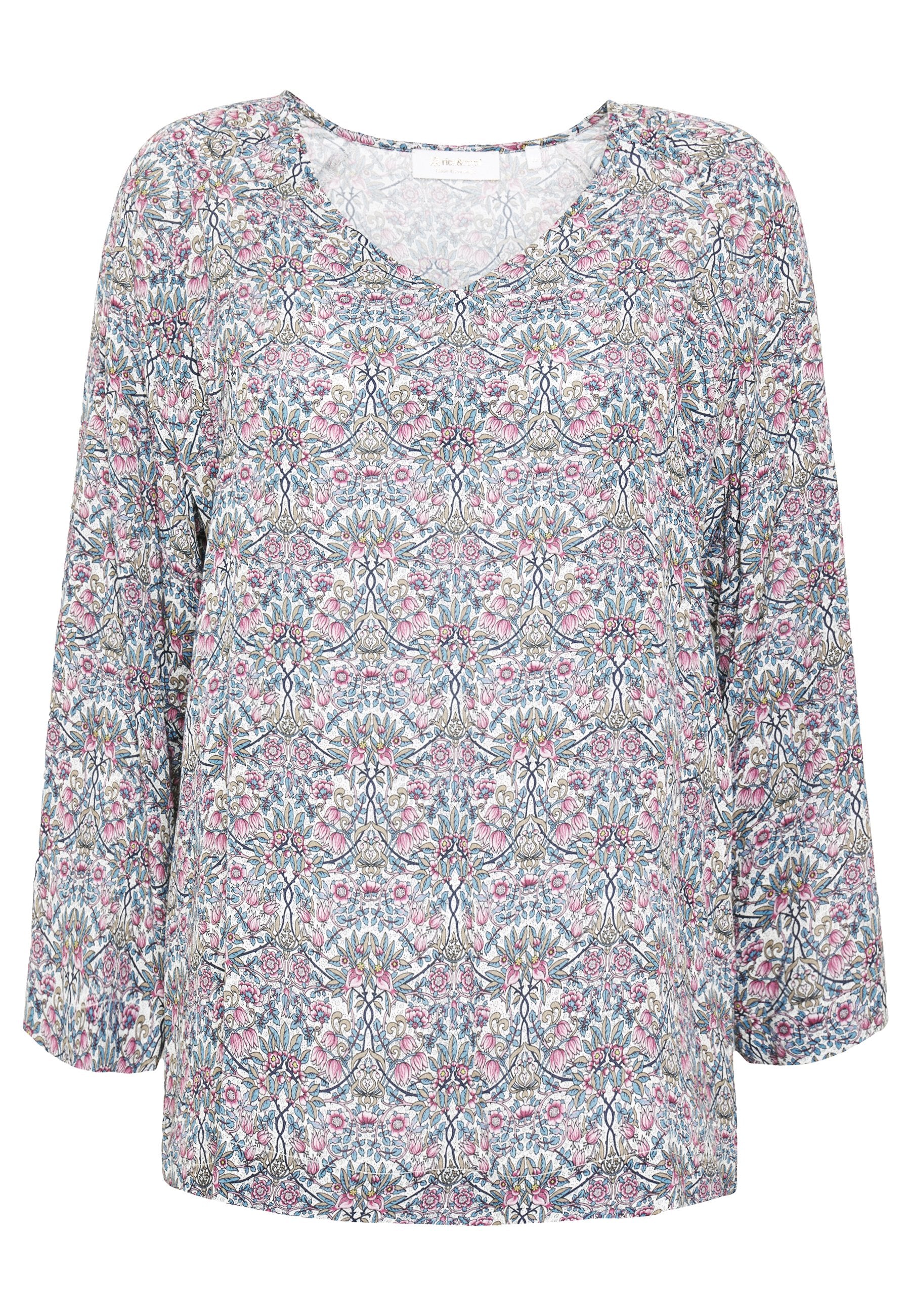 Rich & Royal BLOUSE WITH V-NECK