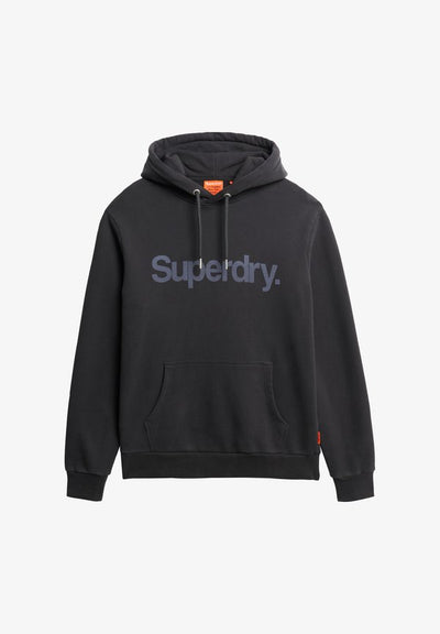 Superdry & Co CORE LOGO CITY - Hoodie - washed black