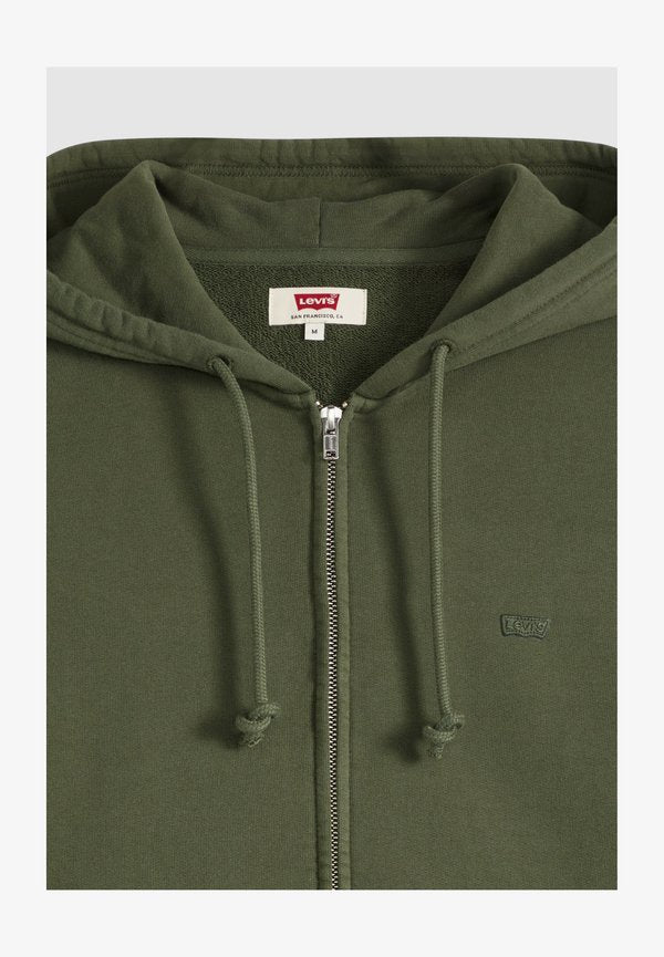 Levi's® LEVI'S® - Zip-up sweatshirt - fog - greens
