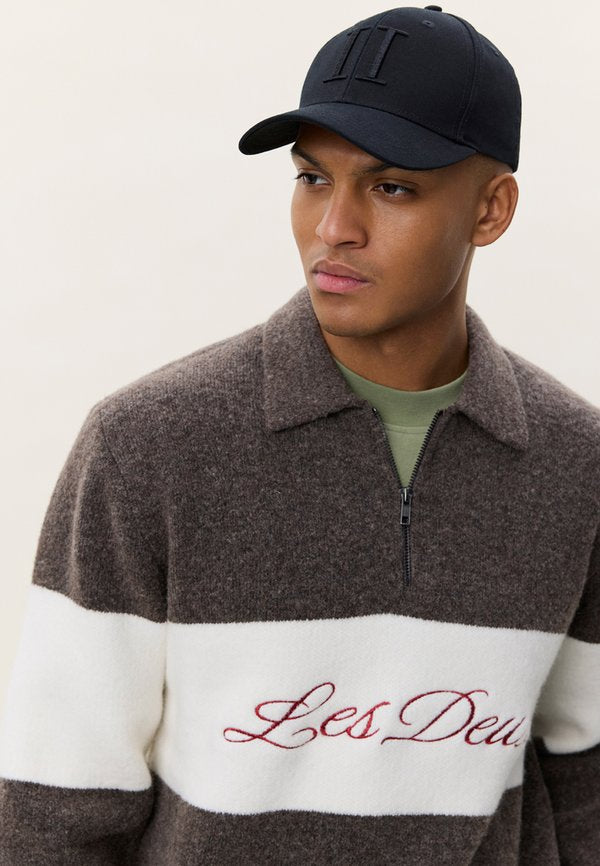 Les Deux CORY HALF-ZIP KNIT JUMPER