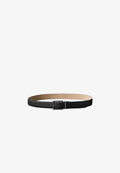 Calvin Klein Belt - black   matte gunmetal