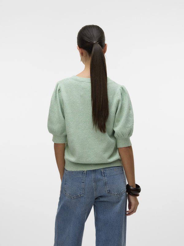 Vero Moda VMDOFFY 2/4 O-NECK PULLOVER GA NOOS