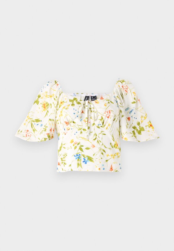 Vero Moda VMEASY SHORT - Blouse - snow white
