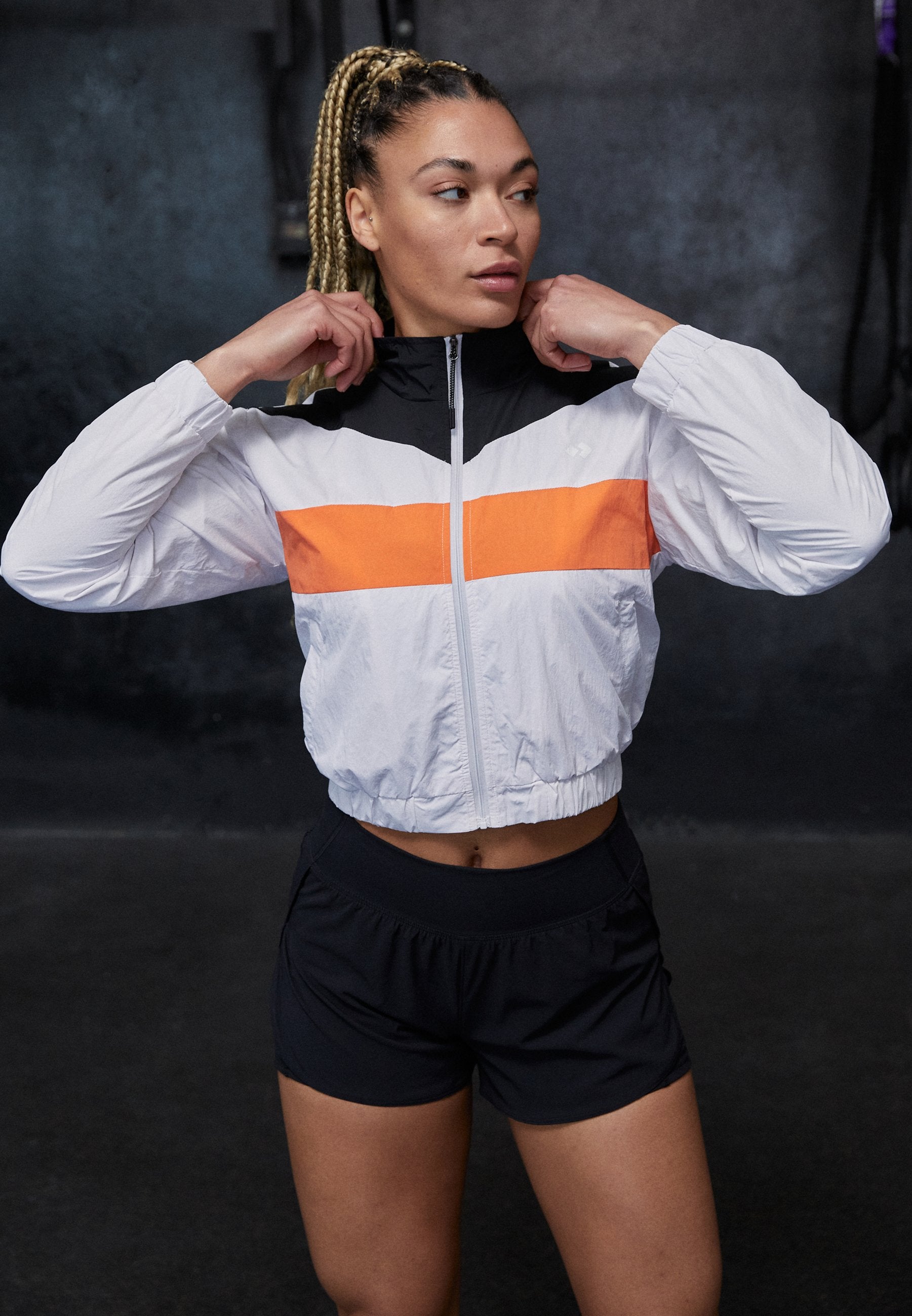 Even&Odd active CROPPED TRAINING JACKET