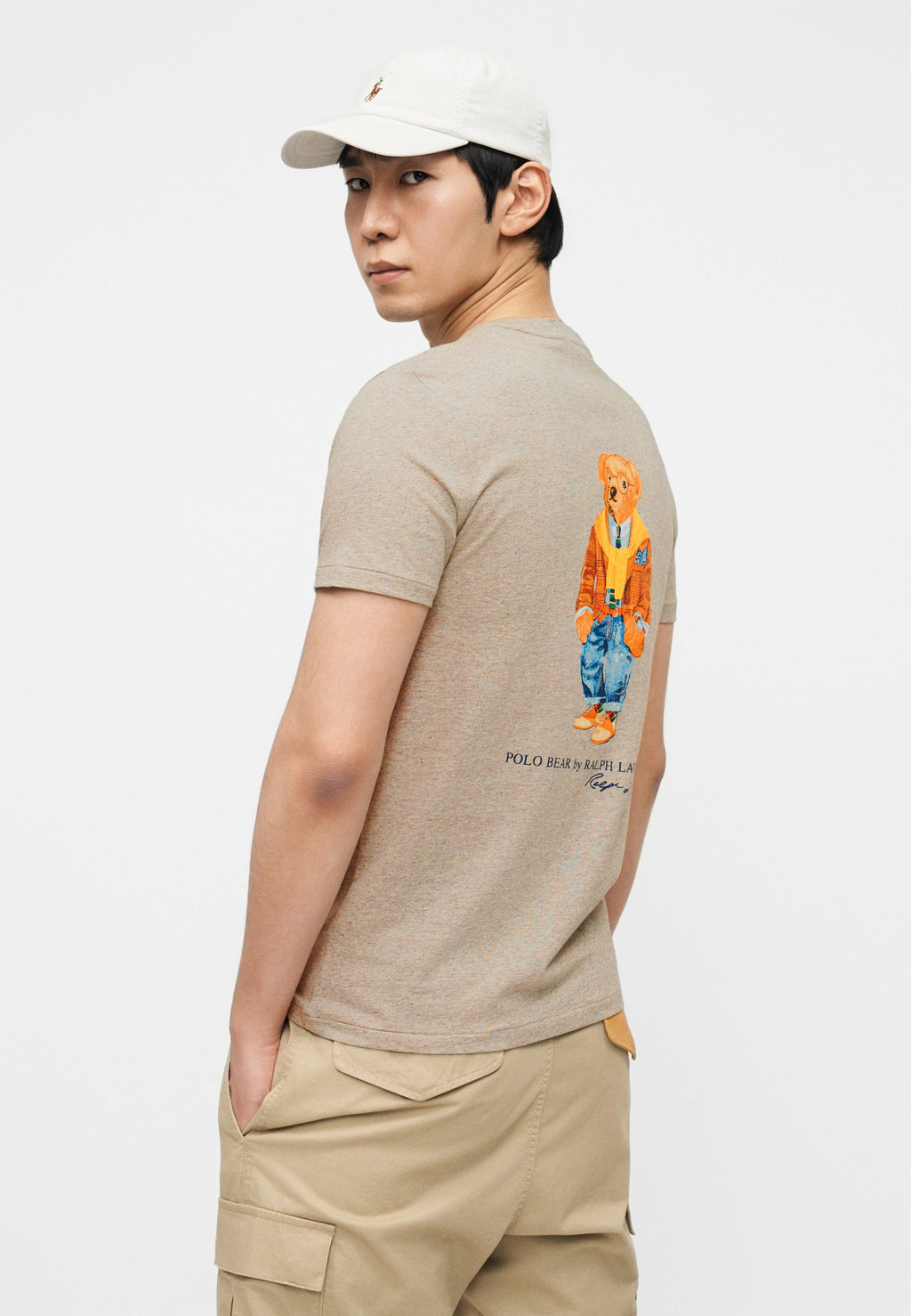 Polo Ralph Lauren CUSTOM SLIM FIT POLO BEAR JERSEY T-SHIRT