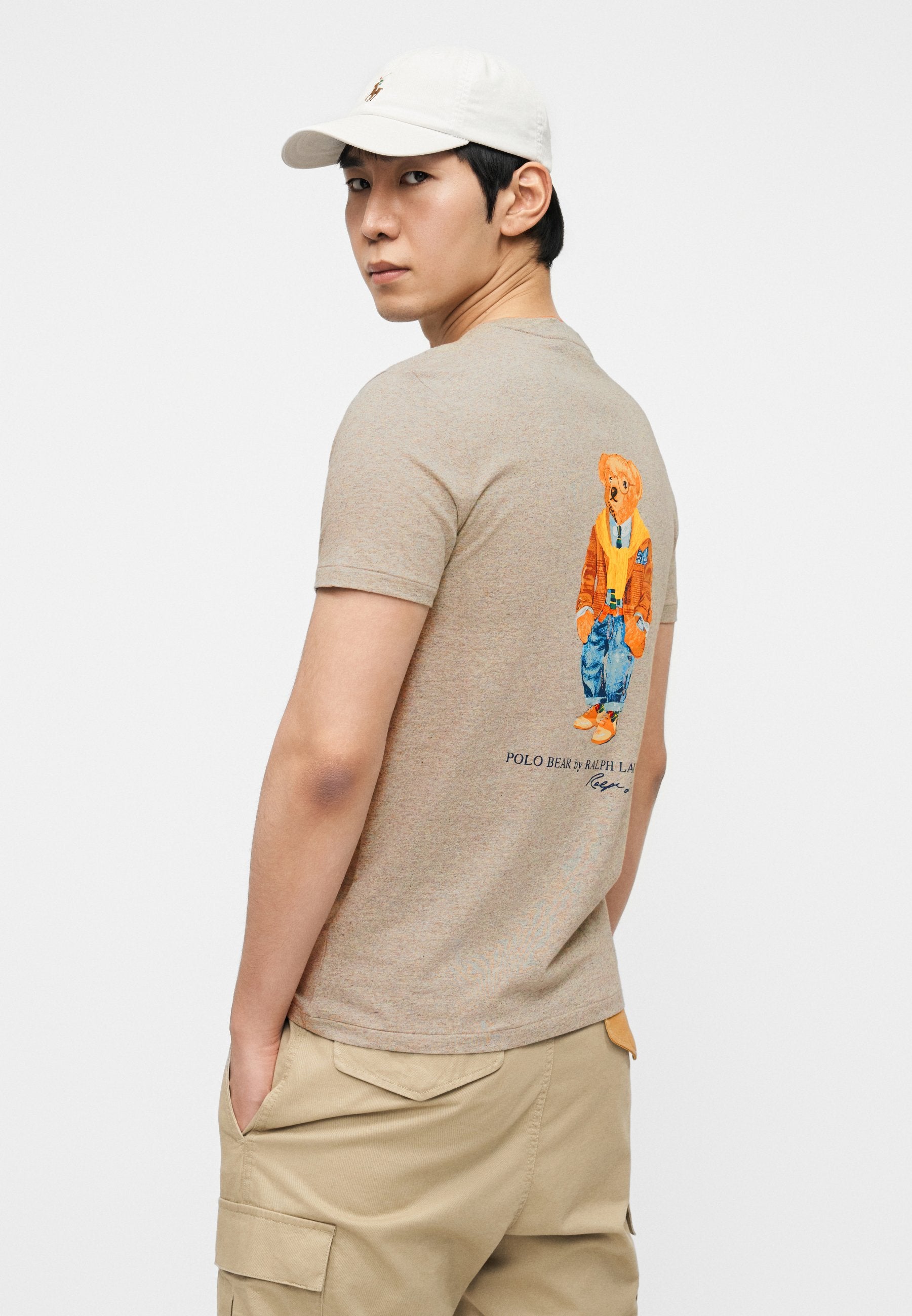 Polo Ralph Lauren CUSTOM SLIM FIT POLO BEAR JERSEY T-SHIRT