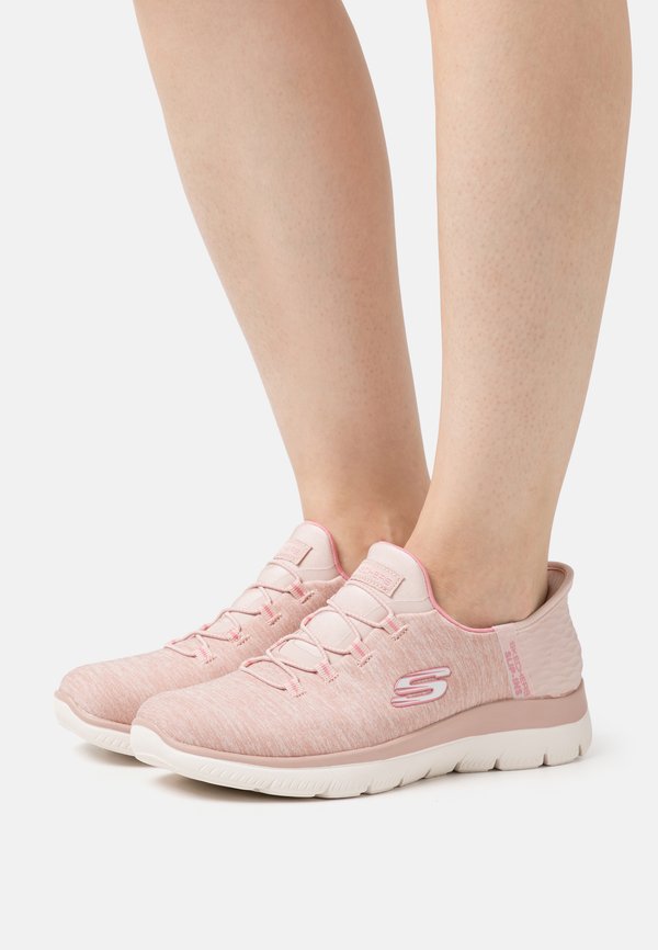 Skechers SUMMITS - Slip-ons - rose