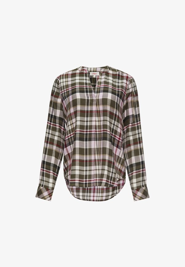 s.Oliver GERUITE - Blouse - olivgrün
