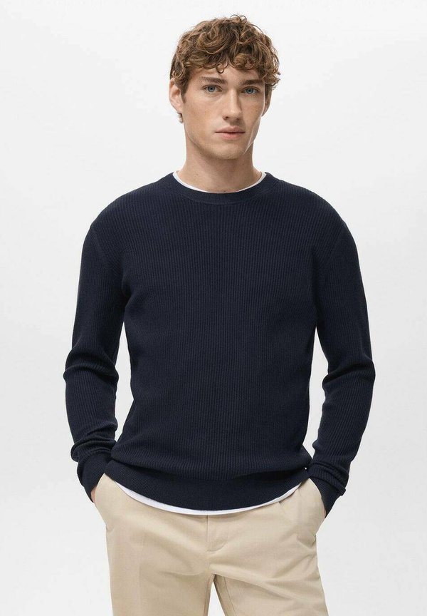 Mango Jumper - dark blue