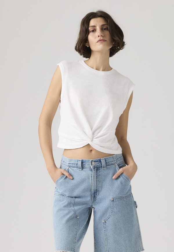 Levi's® JEMMA KNOT - Top - bright white