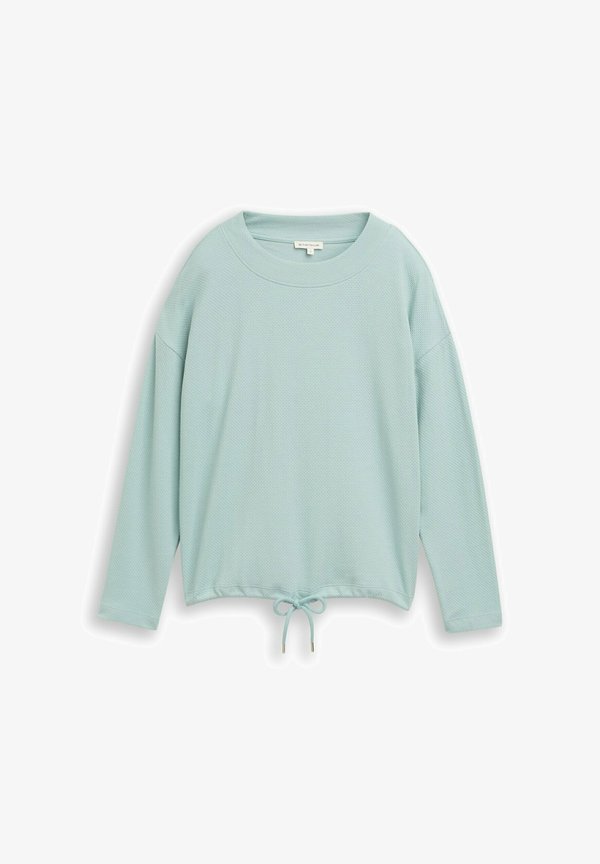 TOM TAILOR LOOSE FIT  - Sweatshirt - white moss