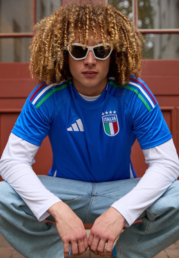 adidas Performance ITALY FIGC HOME JERSEY - Football jersey - blue