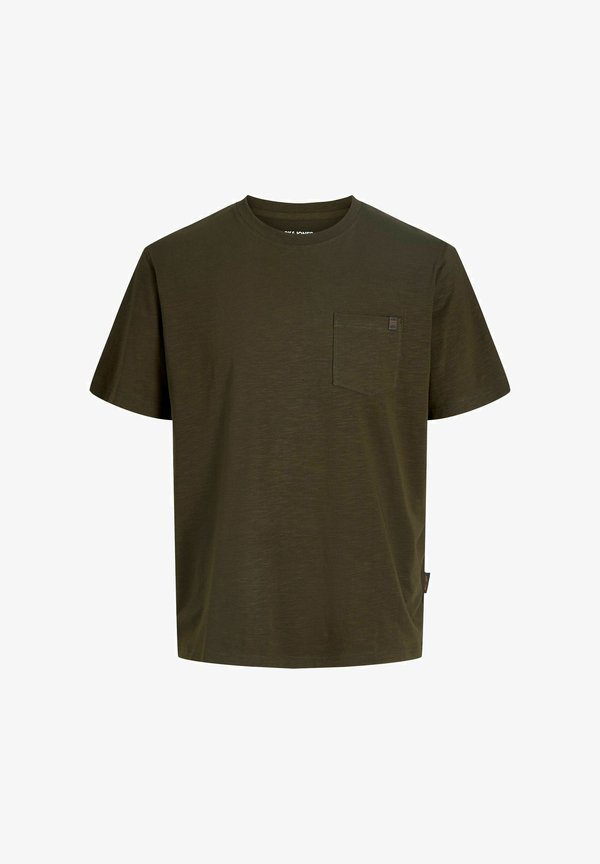 Jack & Jones T-SHIRT PLUS SIZE BADGE T-SHIRT - Basic T-shirt - rosin