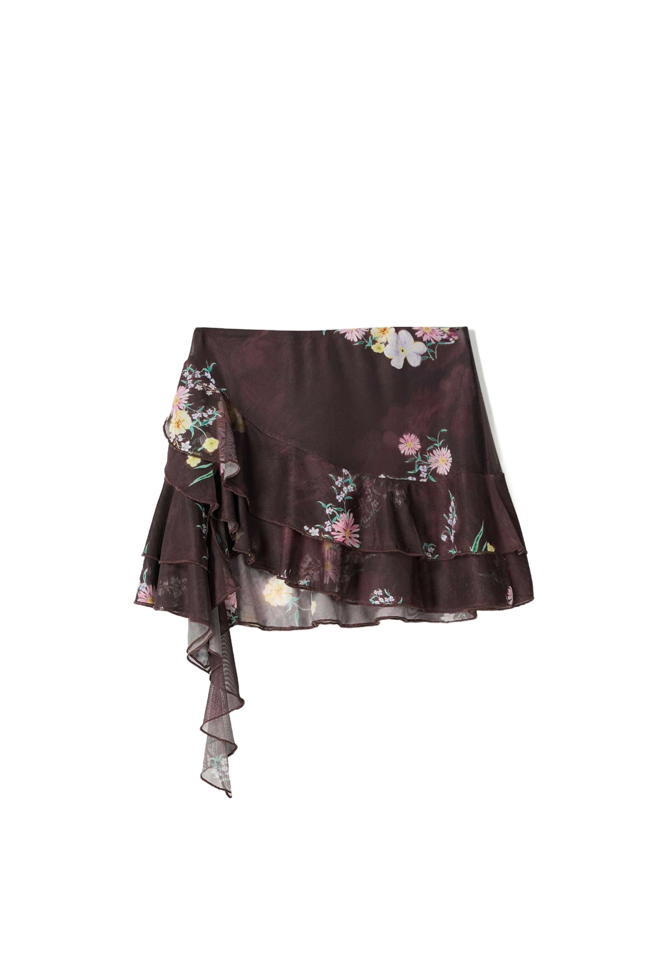 Bershka ANIMAL RUFFLED