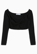 Bershka WITH A CROSSOVER NECKLINE