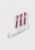 Nike Performance UNISEX 3 PACK - Sports socks - multi-coloured/white/red