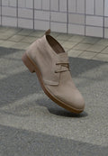 Jack & Jones JFWHELSINKI DESERT BOOT - Casual lace-ups - plaza taupe