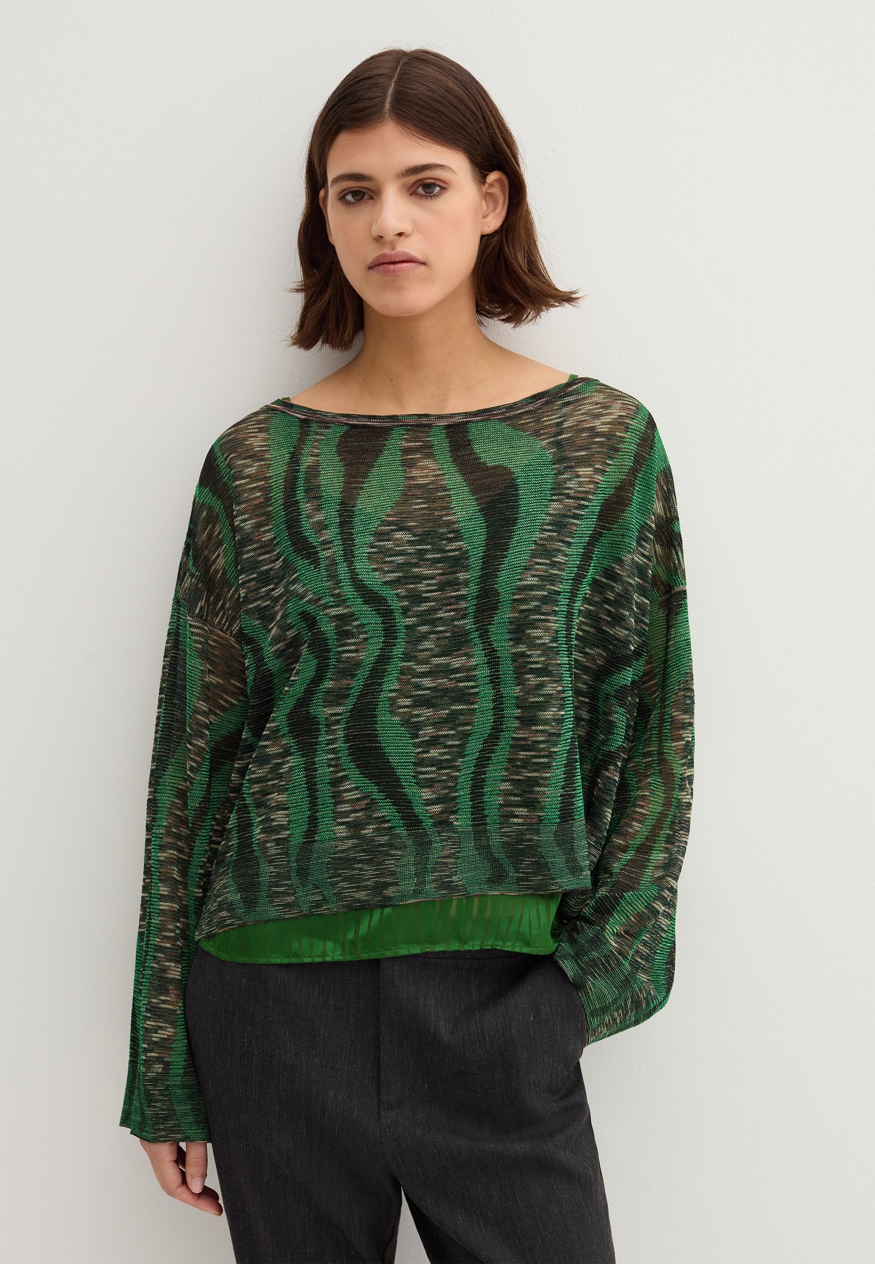 Stefanel  WITH INTARSIA