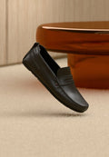 Tommy Hilfiger LOGO LEATHER DRIVER SHOES - Moccasins - black