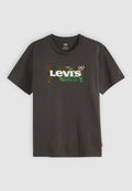 Levi's® GRAPHIC CREWNECK TEE - Print T-shirt - phantom