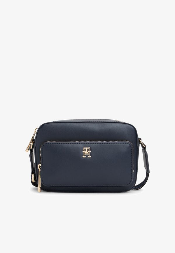 Tommy Hilfiger CROSSBODY CAMERA BAG - Cross body bag - space blue