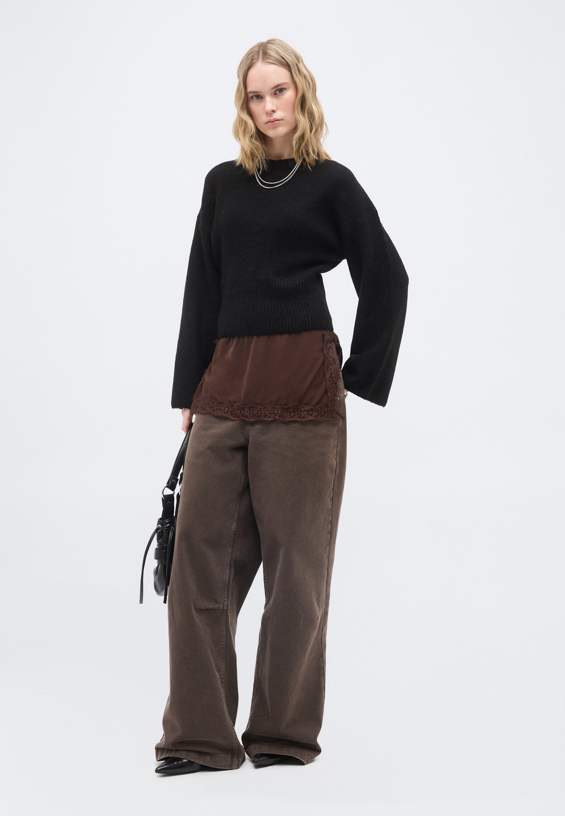 Gina Tricot WIDE SLEEVE SWEATER