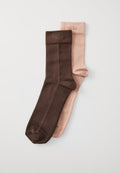 Nike Performance 2 PACK - Sports socks - baroque/particle pink