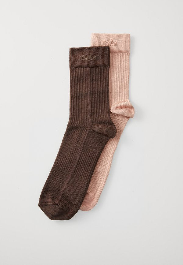 Nike Performance 2 PACK - Sports socks - baroque/particle pink