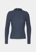 ONLY ONLEMMA L/S HIGH NECK TOP NOOS JRS - Long sleeved top - ombre blue