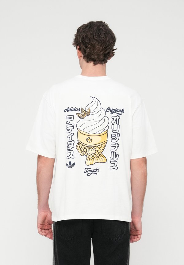 adidas Originals TAIYAKI TEE UNISEX - Print T-shirt - white