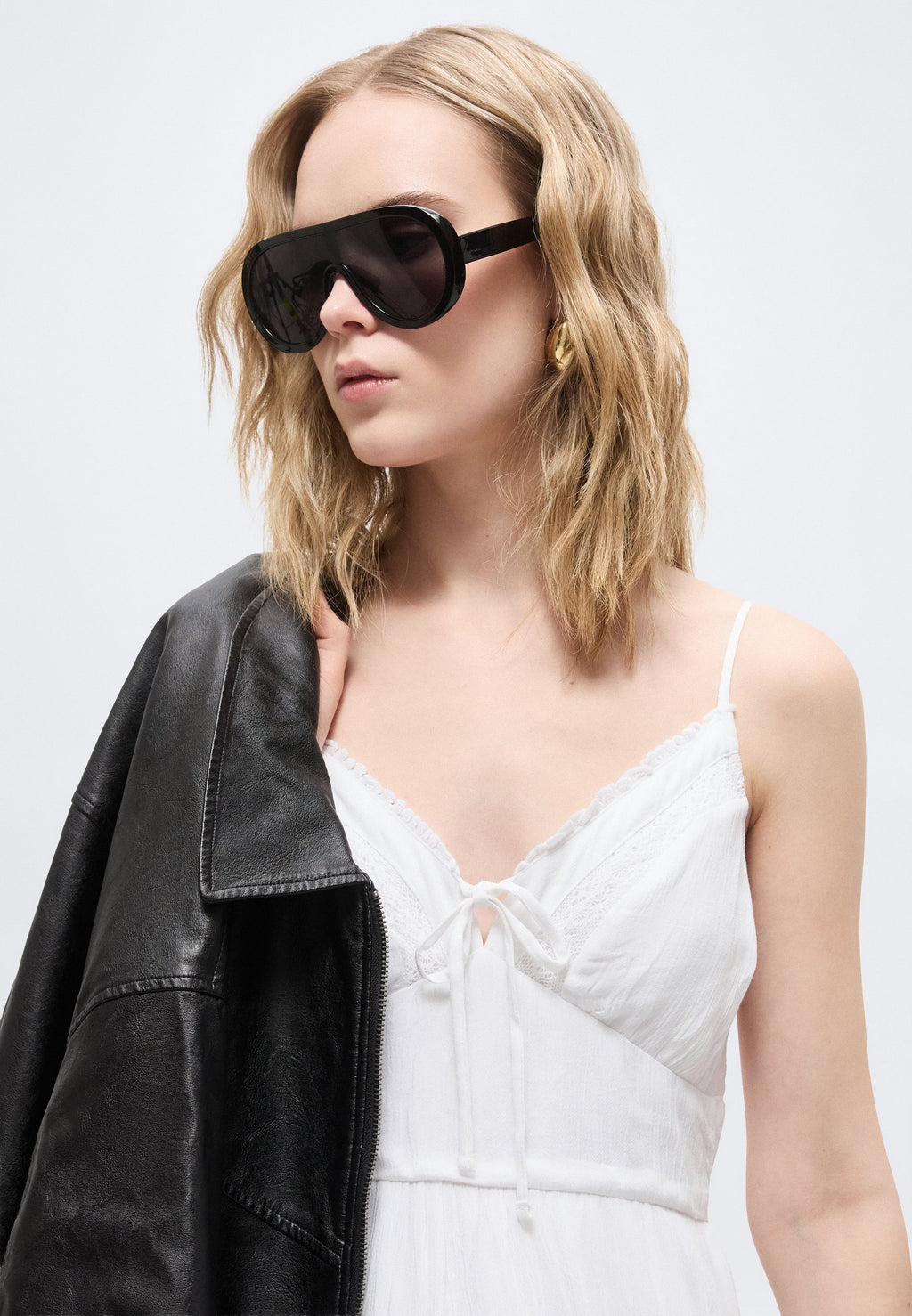 Hollister Co. BARE INSET MAXI DRESS