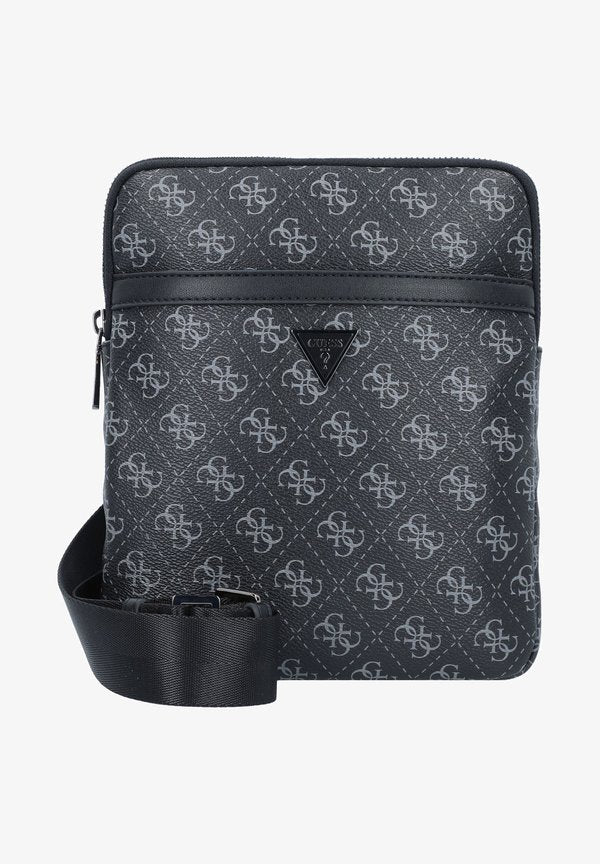 Guess MILANO FLAT - Cross body bag - dark black