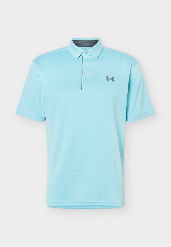 Under Armour TECH - Polo shirt - blue haze/pitch gray