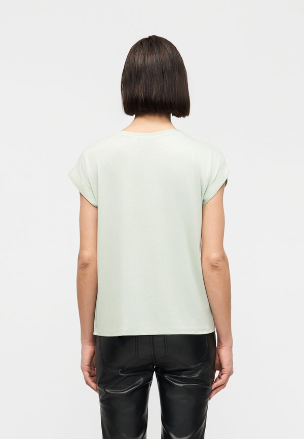 VILA VIELLETTE S/S SATIN TOP - NOOS