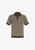 Jack & Jones Knitted Knitted - Polo shirt - turkish coffee