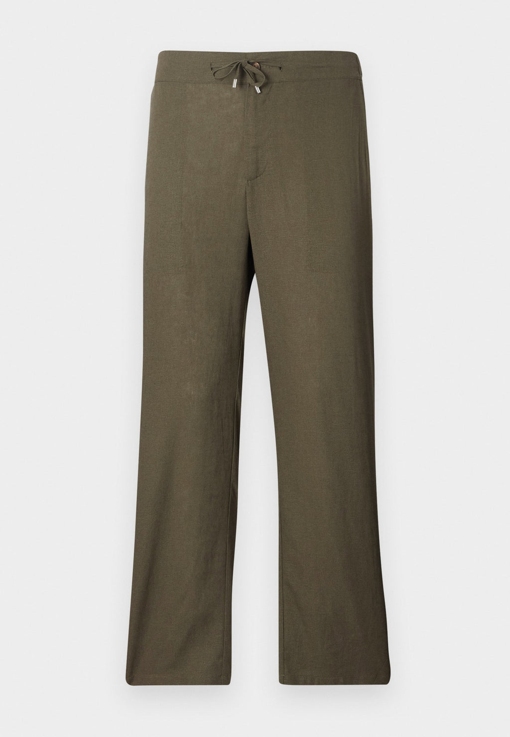 Essential Collective LINEN TROUSERS WITH DRAWSTRING PLEATS