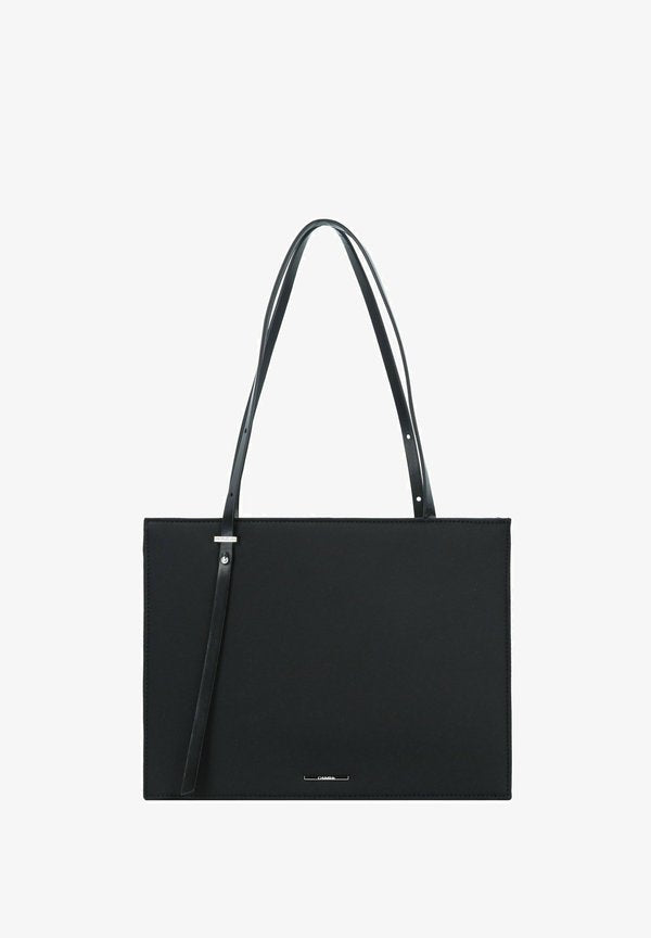 Calvin Klein SQUARE 28 CM - Handbag - ck black
