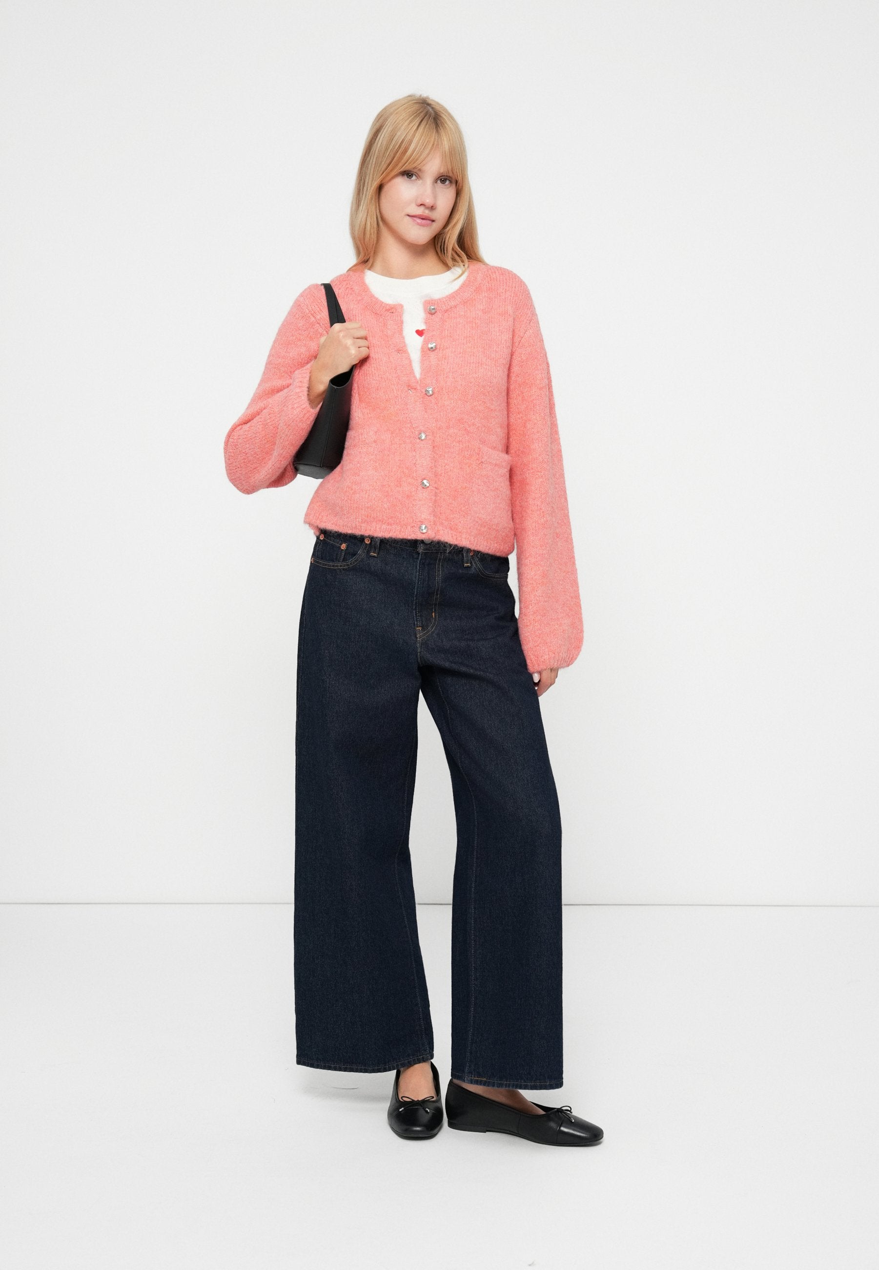 Object OBJSAGGIA RE L/S KNIT CARDIGAN NOOS