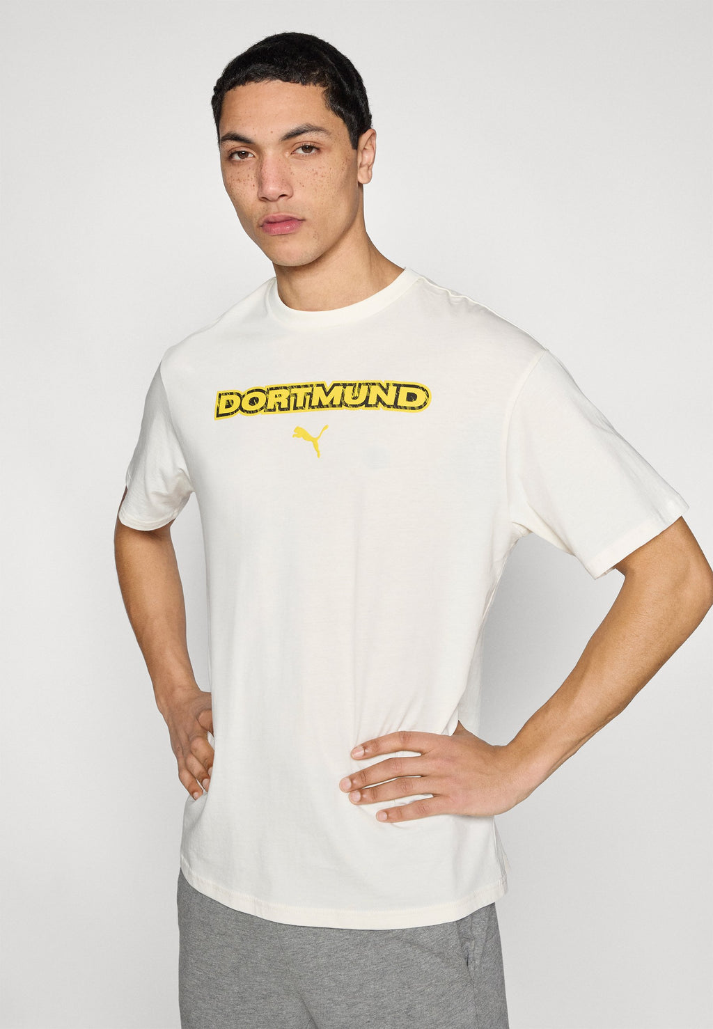 Puma BORUSSIA DORTMUND FTBLCULTURE RELAXED TEE
