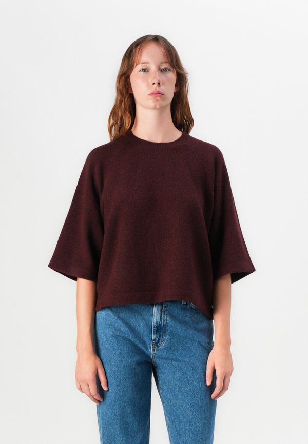 ONLY ONLSIMONI 3/4 PULLOVER KNT NOOS - Jumper - port royale