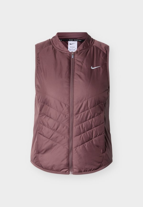 Nike Performance TEMPO VEST - Waistcoat - tattoo/silver-coloured