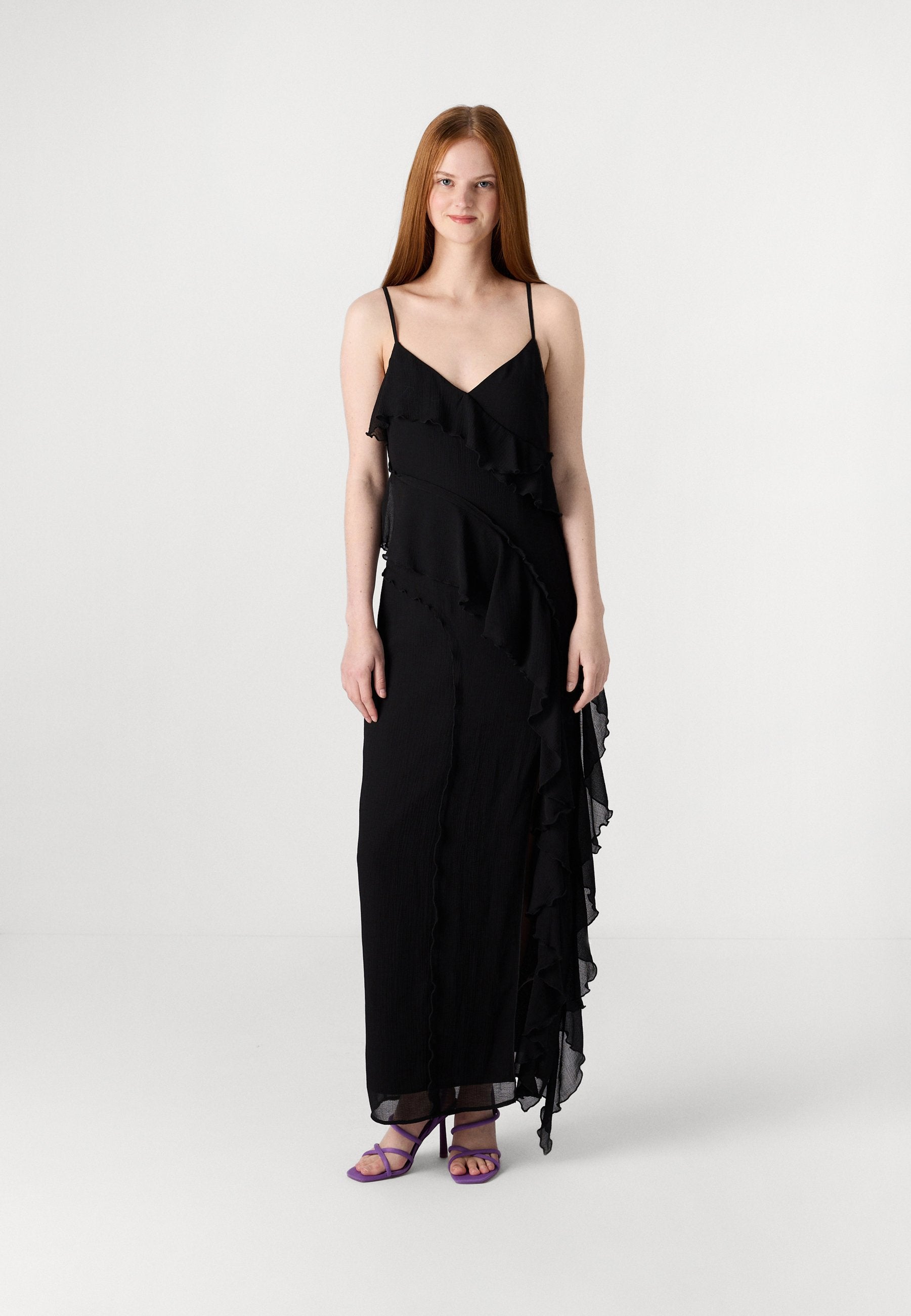 Gina Tricot FRILL MAXI DRESS