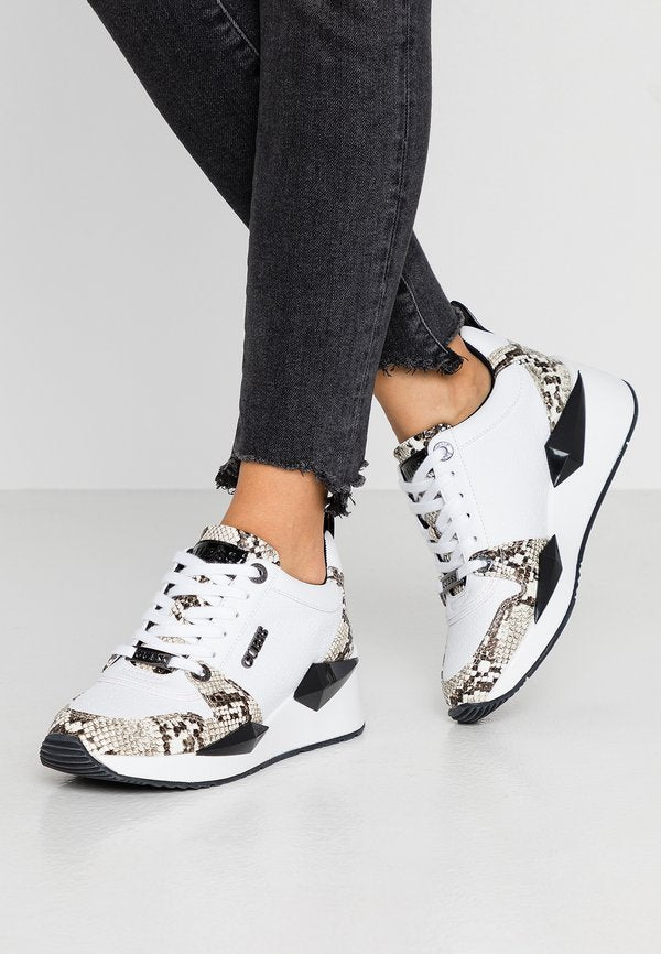 Guess TALLYN - Trainers - white, black
