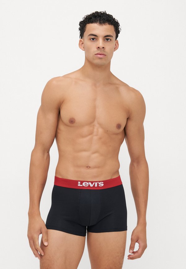 Levi's® MEN BASIC TRUNK 2 PACK - Trunks - black/red